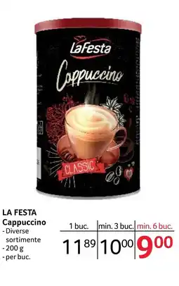 Selgros LA FESTA Cappuccino Ofertă