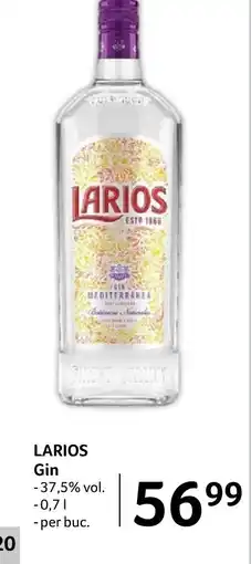 Selgros LARIOS Gin Ofertă