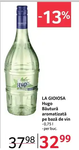 Selgros LA GIOIOSA Hugo Băutură aromatizată pe bază de vin Ofertă
