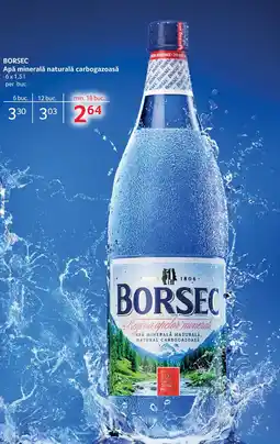 Selgros BORSEC Apă minerală naturală carbogazoasă Ofertă