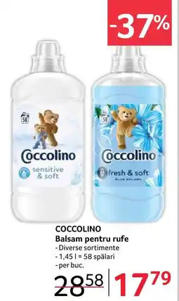 Selgros COCCOLINO Balsam pentru rufe Ofertă