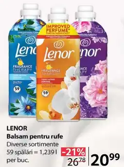 Selgros LENOR Balsam pentru rufe Ofertă