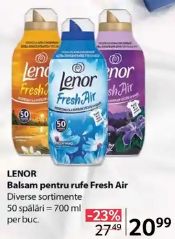 Selgros LENOR Balsam pentru rufe Fresh Air Ofertă