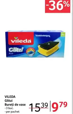 Selgros VILEDA Glitzi Bureţi de vase Ofertă