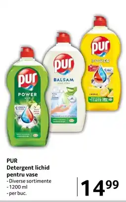 Selgros PUR Detergent lichid pentru vase Ofertă