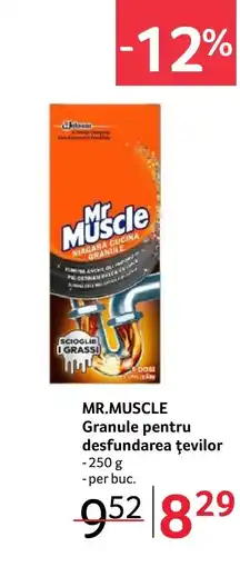 Selgros MR.MUSCLE Granule pentru desfundarea ţevilor Ofertă