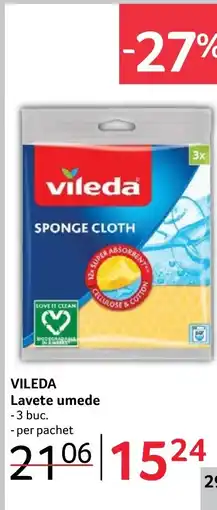 Selgros VILEDA Lavete umede Ofertă