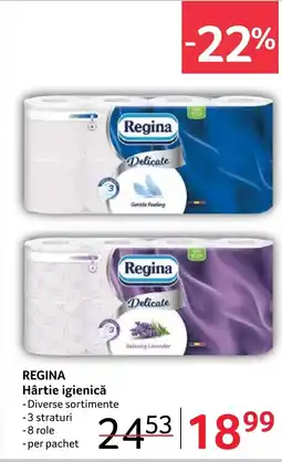 Selgros REGINA Hârtie igienică Ofertă