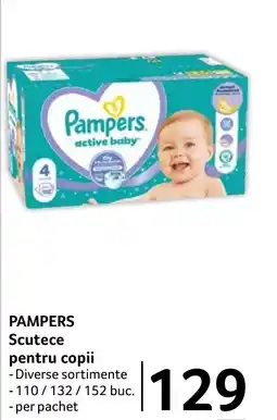 Selgros PAMPERS Scutece pentru copii Ofertă