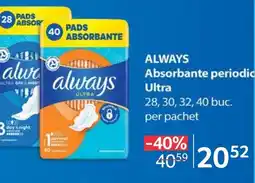 Selgros ALWAYS Absorbante periodice Ultra Ofertă