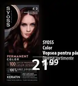 Selgros SYOSS Color Vopsea pentru păr Ofertă