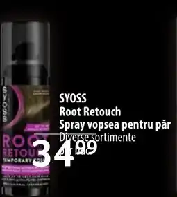 Selgros SYOSS Root Retouch Spray vopsea pentru păr Ofertă
