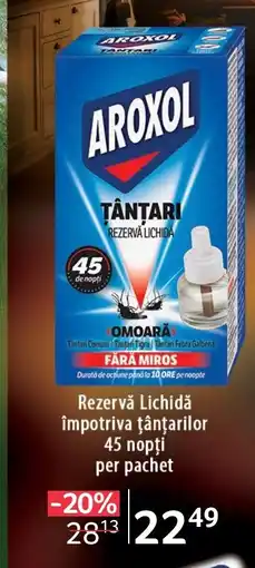 Selgros Rezervǎ Lichidă împotriva țânţarilor Ofertă