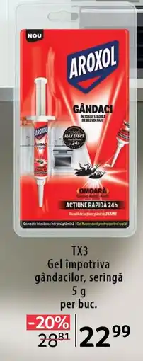 Selgros TX3 Gel împotriva gândacilor, seringǎ Ofertă