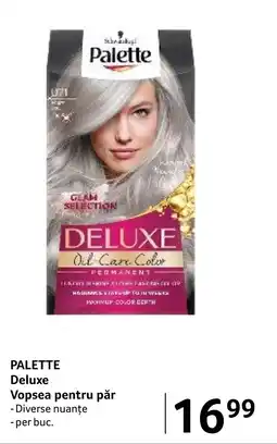Selgros PALETTE Deluxe Vopsea pentru păr Ofertă