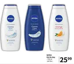 Selgros NIVEA Gel de duş Ofertă