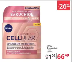 Selgros NIVEA Crema antirid Ofertă
