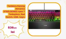 Altex Tastatura Gaming mecanica STEELSERIES Apex 7 Ofertă
