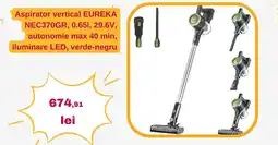 Altex Aspirator vertical EUREKA NEC370GR, 0.651, 29.6V, autonomie max 40 min Ofertă