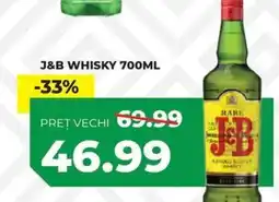 Simos J&B whisky Ofertă