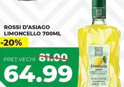 Simos Rossi d'asiago limoncello Ofertă