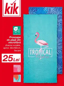 Kik Prosoape de plajă din microfibră Ofertă