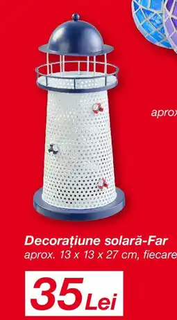 Kik Decorațiune solară-Far Ofertă