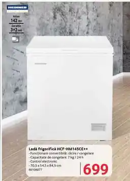 Selgros Ladă frigorifică HCF-HM145CE++ Ofertă