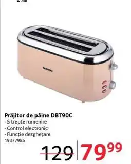 Selgros Prăjitor de pâine DBT90C Ofertă