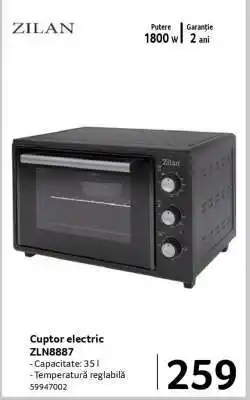 Selgros Cuptor electric ZLN8887 Ofertă