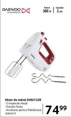 Selgros Mixer de mână DHM122R Ofertă