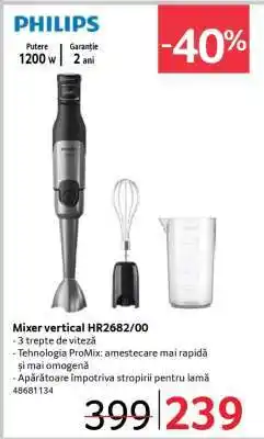 Selgros Mixer vertical HR2682/00 Ofertă