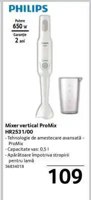 Selgros Mixer vertical ProMix HR2531/00 Ofertă