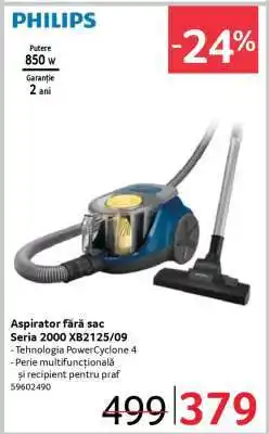 Selgros Aspirator fără sac Seria 2000 XB2125/09 Ofertă