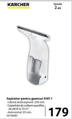 Selgros Aspirator pentru geamuri KWI 1 Ofertă