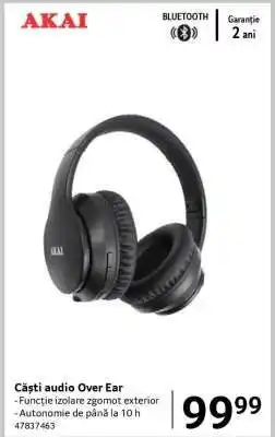 Selgros Căști audio Over Ear Ofertă
