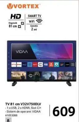 Selgros TV 81 cm V32V750DLV Ofertă