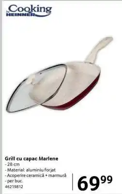 Selgros Grill cu capac Marlene Ofertă