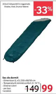 Selgros Sac de dormit Ofertă