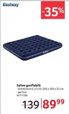 Selgros Saltea gonflabilă Ofertă