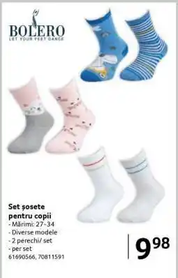 Selgros Set șosete pentru copii Ofertă
