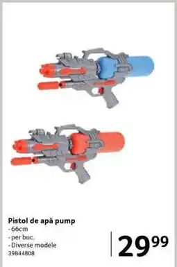 Selgros Pistol de apă pump Ofertă