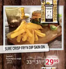 Selgros SURE CRISP FRY’N DIP SKIN ON Ofertă