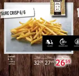 Selgros Cartofi SURE CRISP 6/6 Ofertă