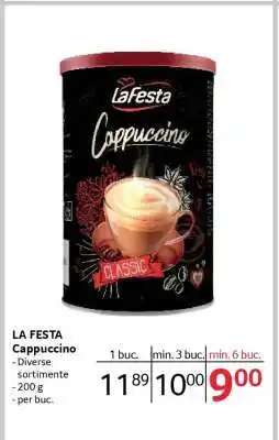 Selgros LA FESTA Cappuccino Ofertă