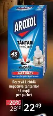 Selgros Aroxol Rezervă Lichidă Ofertă