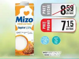 CBA Mizo lapte 1.5%, 1L Ofertă
