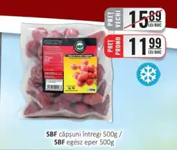 CBA SBF căpșuni întregi 500g Ofertă