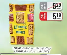 CBA LEIBNIZ Minis Choco biscuiți 100g Ofertă