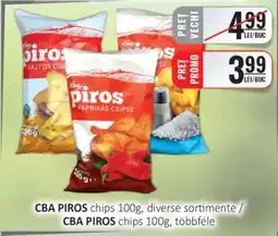 CBA CBA PIROS chips 100g Ofertă